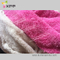 Solid Knitted Polyester Sherpa Fur Fabric