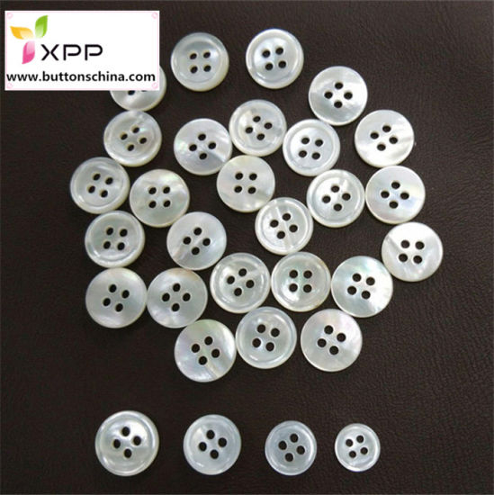 M. O. P. White Color Shell Button