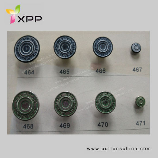 Dry Fit Customization Prong Snap Metal Button