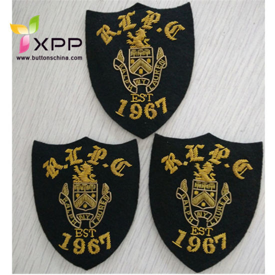 Customized Top Quality Fashion Indian Brass Patch for Garment