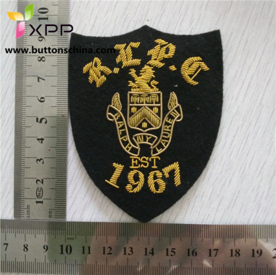 Bullion & Silk Patches Embroidered Patch