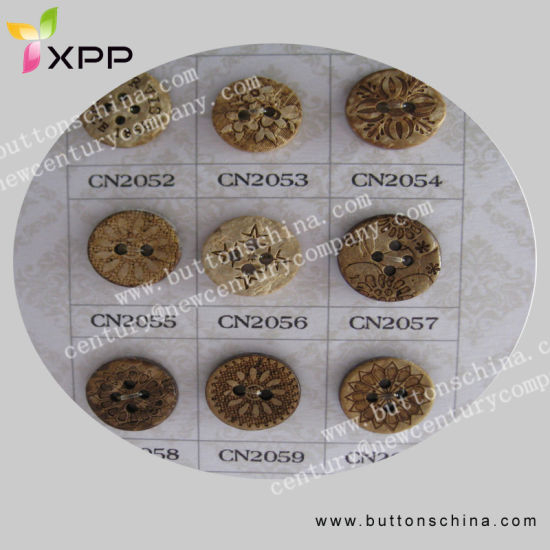 18L Natural Coconut Shell Button for Shirt