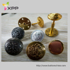 Metal Screw Button with Plated Gold Silver