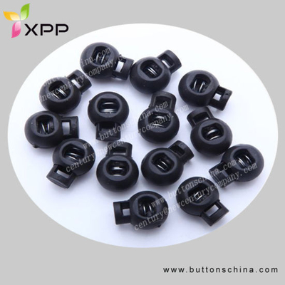 Spring Plastic Round Toggle Stopper Cord Locks End