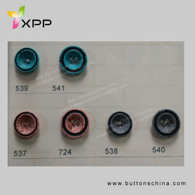 11.25mm 4 Hole New Style Metal Button Colorful Button