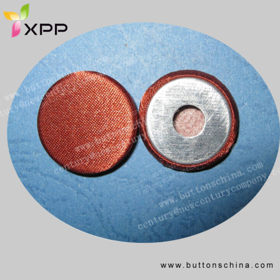 Aluminum Fabric Cover Button