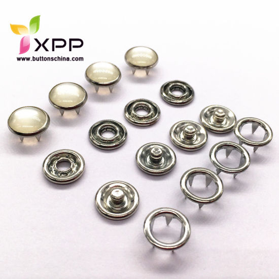 Nickle Free Ring Snap Prong Button for Baby Garments