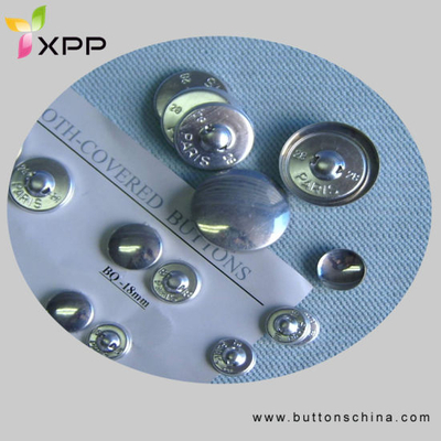 Metal Fabric Aluminum Cover Button