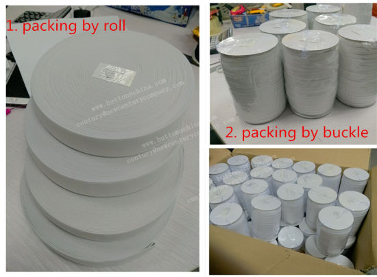 New Style 100% Cotton Tape with Folded Line in Middle