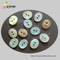 2h Square Natural Button Shell Button
